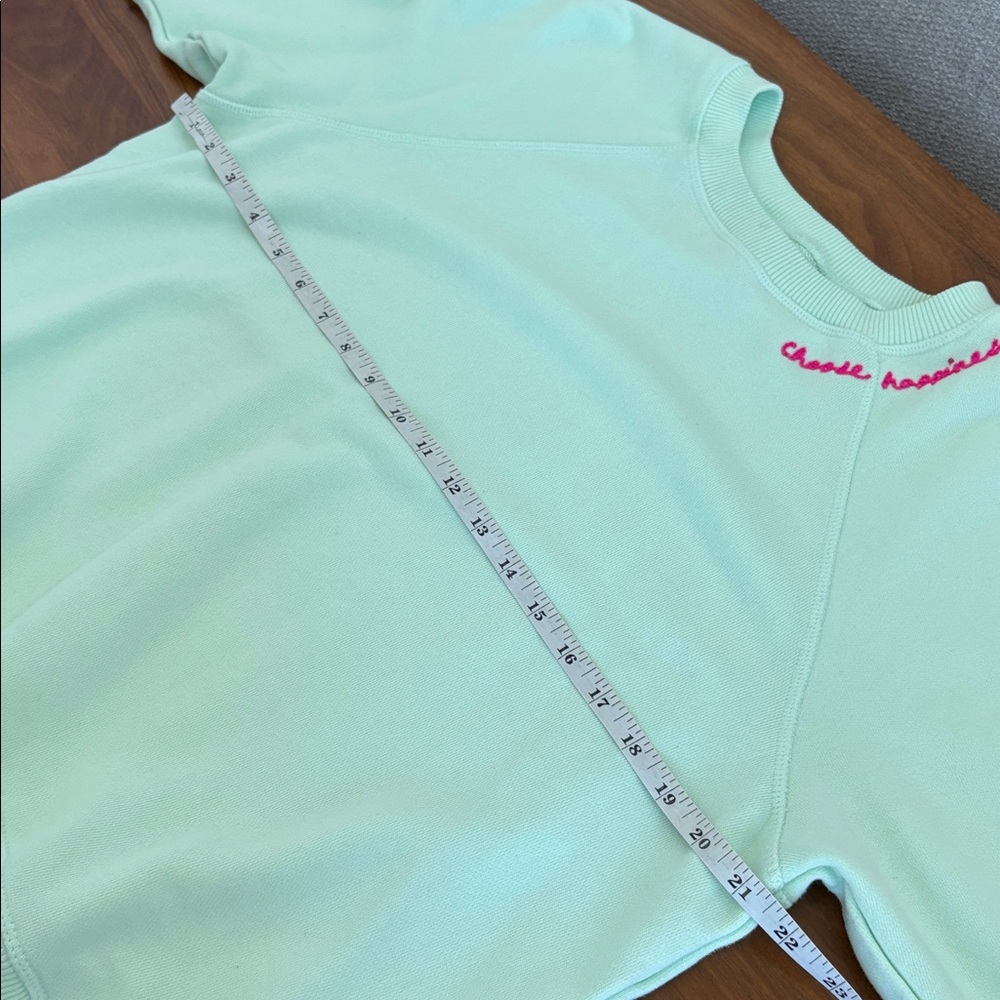 Spiritual Gangster Hailey Embroidered Sweatshirt Choose Happiness Size Small - Picture 8 of 9